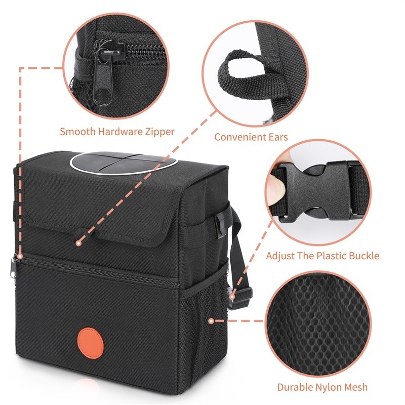 Auto-hängender Speicher-Taschen-Organisator-Leakproof Interior Car-Abfall-Taschen-Abfall 9.5x5.5“