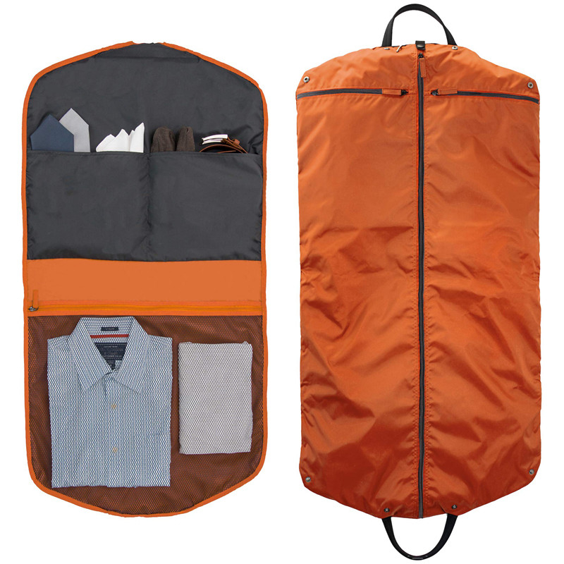 2 in 1 Kleiderkleidersack-Carry On Mens Suit Hanger-Reißverschluss steckt 1.1LBS ein