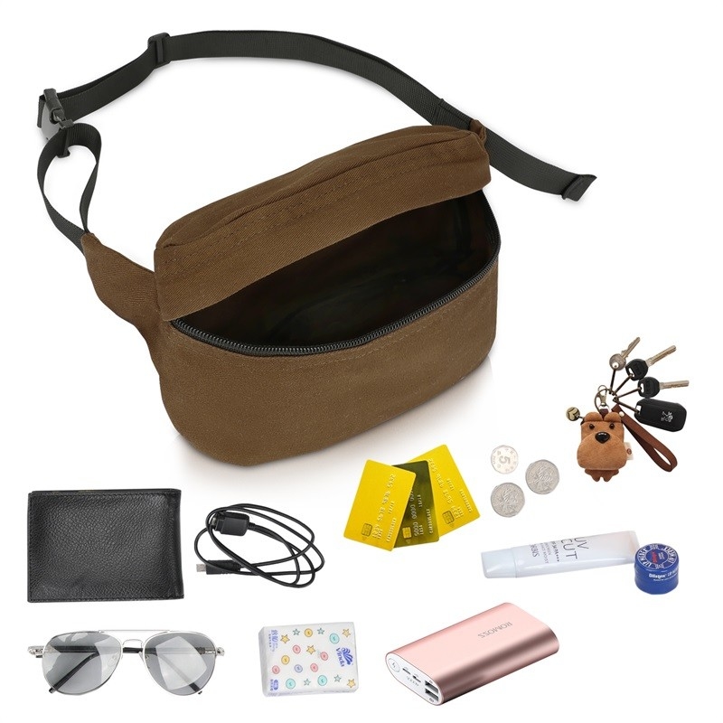 MTB-Motorrad-umschlingen Querkörper-Taillen-Gurt-Tasche für Frauen die Schulter, die wandert 8.5X2.5X4.5“