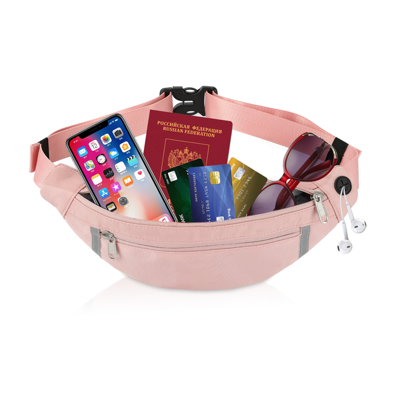 Schulter-Geldbörse Fanny Pink Pouch Waist Bag, die quer- Körper für Frauen 12.8X9.6 wandert“