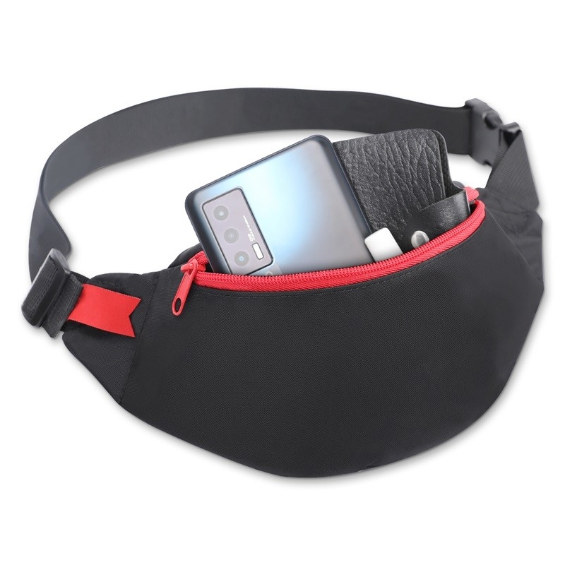tragen das Nylonbeutels-Telefon der taillen-420d, das für Mann-Frauen praktisch ist, 26X8X12.5“ zur Schau