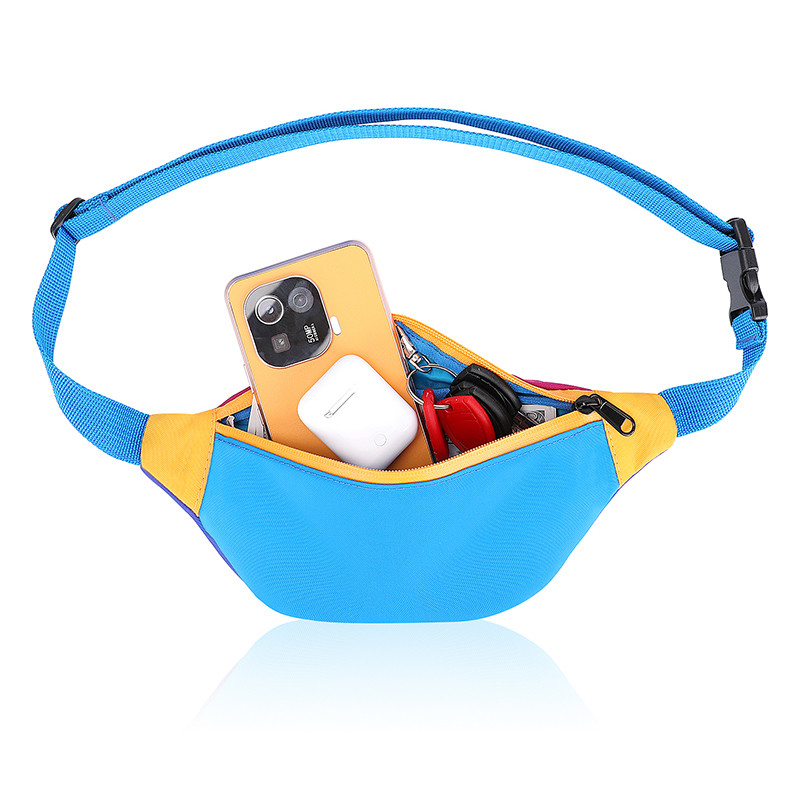 Nylon-Zoll Fanny Packs 420D 11X2.3X4.3 der Bügel-Riemen-Taillen-Taschen-Frauen