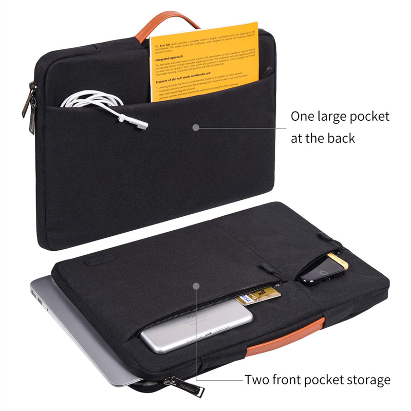 Handsegeltuch-Geschäfts-Laptop sackt Tote Briefcase 10 Zoll 11,6 Zoll 21 Zoll 22 Zoll ein