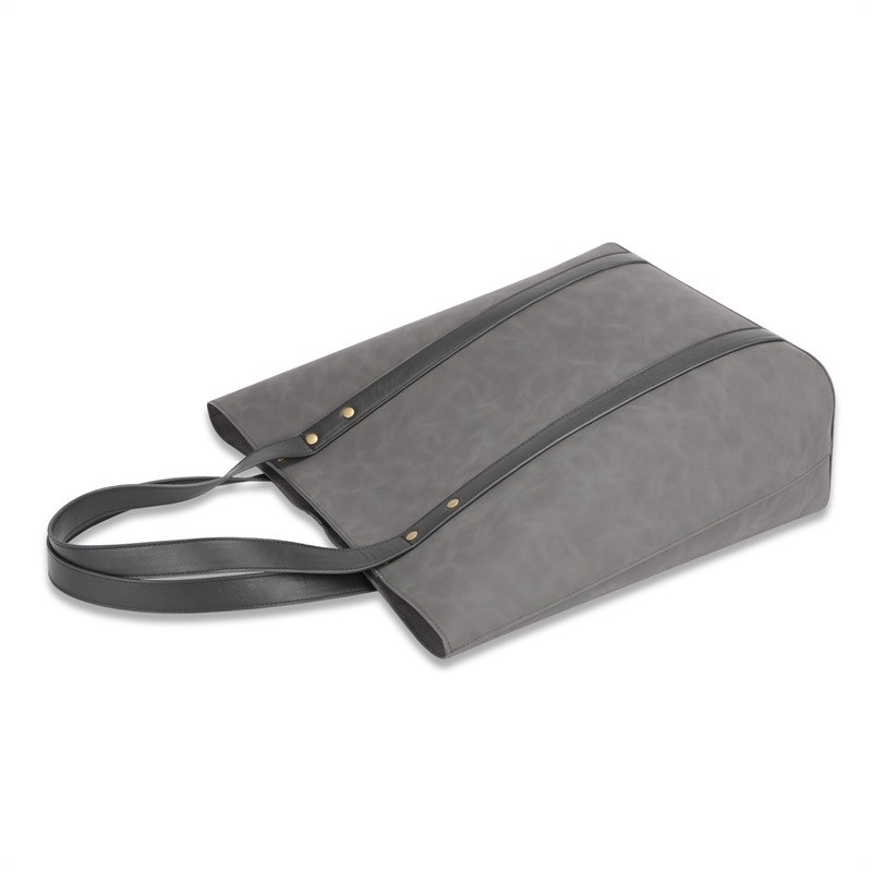 Druck freundliche Einkaufstasche-kundenspezifischen Reißverschluss-Taschen-Leder-Käufer-Totalisator 13X5X15 Eco“