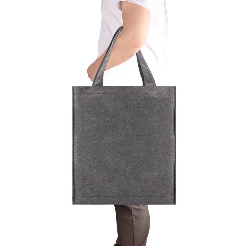 Wiederverwendbare freundliche Einkaufstaschen Tote Women ' s-Segeltuch-Handtaschen Eco schürzt 13X3X16“
