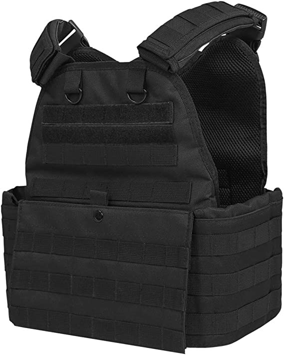 Schnelle Freigabe Platten-Fördermaschinen-taktische Weste Molle mit Masche 34
