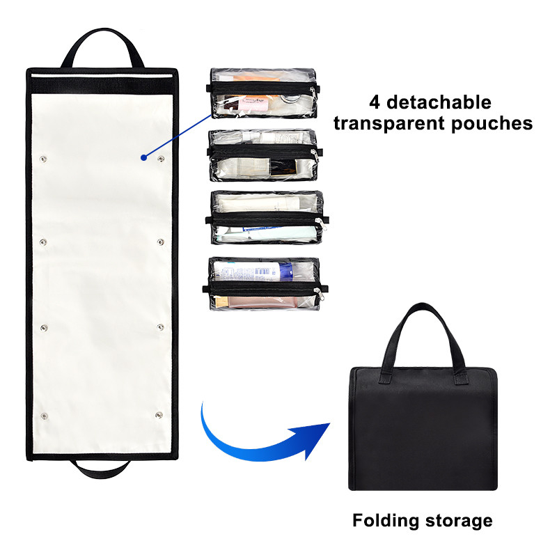 Reise-bilden großes hängendes Toilettenartikel-Organisator-Bag Separated ExtrapVC Beutel 9X5“