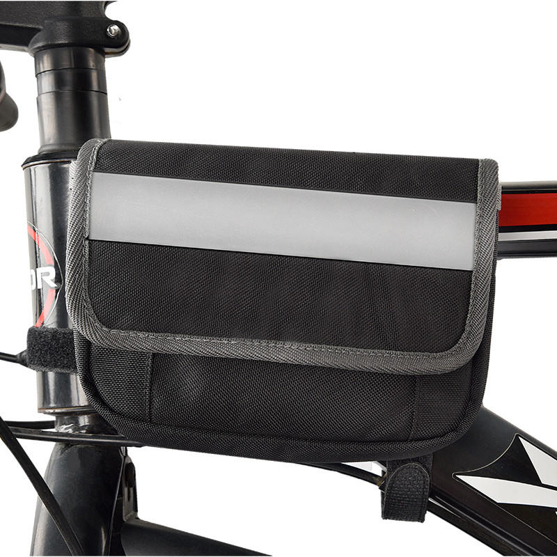 Große Telefon-Fahrrad-Taschen-wasserdichte Rückseite unter Reflektorstreifen-Beutel Seats für das Radfahren von 7X6X5“