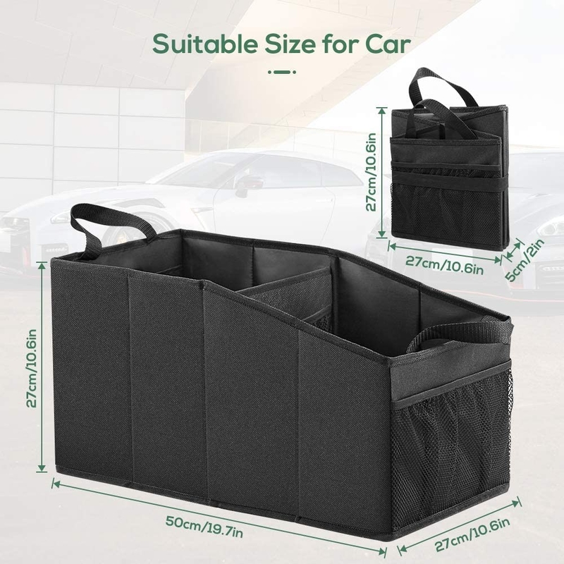 Großer Einkaufsauto-Organisator Bags Grocery Foldable Front Back Seat Truck 19X10X10“