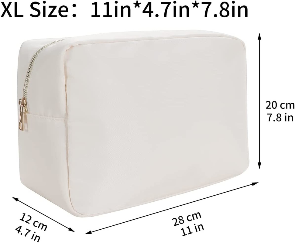 Wasserdichte Superextral große Make-up-Beutel-Tasche, Reise-Kosmetik-Beutel-Tasche für Frauen