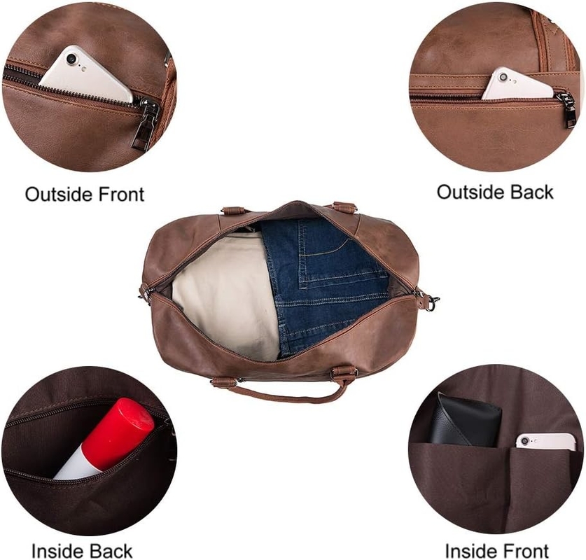 52L wasserdicht über Nacht Wochenende tragen Sie auf Custom Tote Duffel Reisetasche mit Schuhbeutel