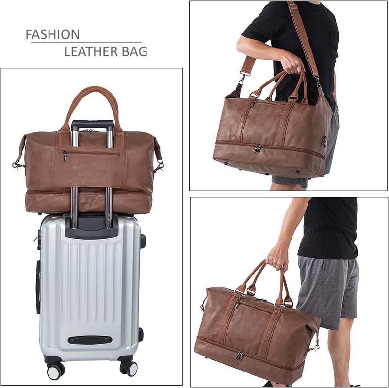 52L wasserdicht über Nacht Wochenende tragen Sie auf Custom Tote Duffel Reisetasche mit Schuhbeutel