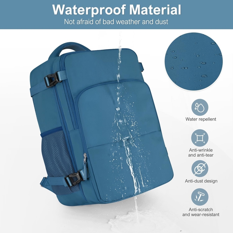 Wasserdicht Geschäft Wandern Gelegenheitsgefährt Reisetasche Flug genehmigt Fit 16-Zoll-Laptop
