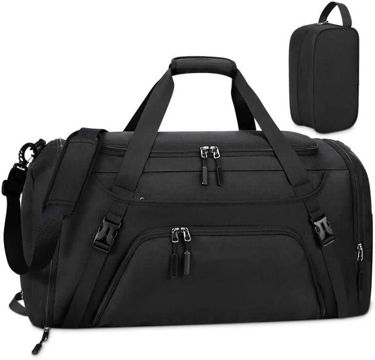 Großes Wochenende Übernachtung Wasserdicht hochwertiges Duffle Fitnessstudio Sport Toilettenartikel Reisetasche mit Schuhfach