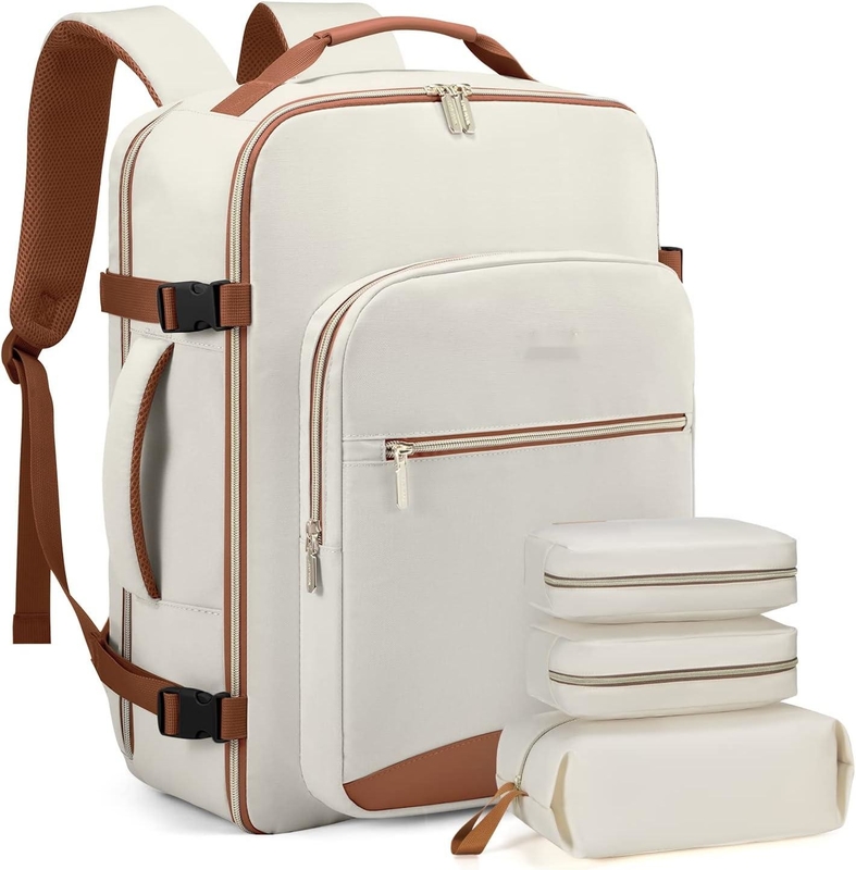 Fluggenehmigt, perfekt für College-Wanderungen, Übernachtungsreisetasche mit 17,3 Zoll Laptop-Abteil.
