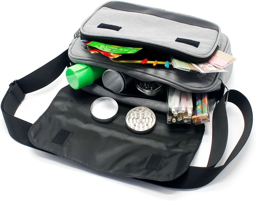 Sicherer Aufbewahrungsraum, benutzerdefinierte Reisetasche, geruchsfeste für Tabak, Kräuterzubehör, Medizin, Mittagessen, Verpackung.