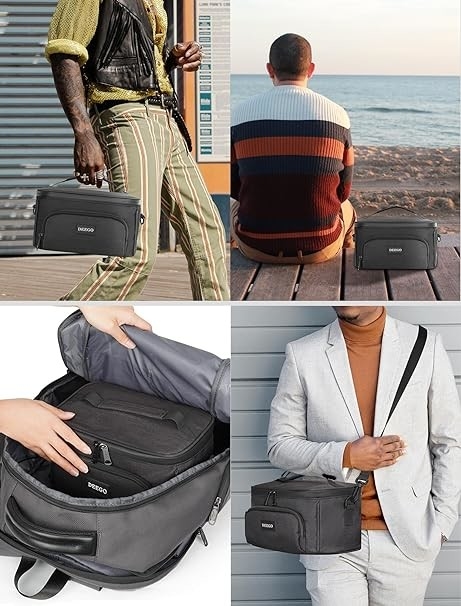 Großkapazität Portable Langlebiger Geruch Custom Reise Geruch Proof Tasche mit abnehmbaren Schultergürtel entfernbaren Trennern