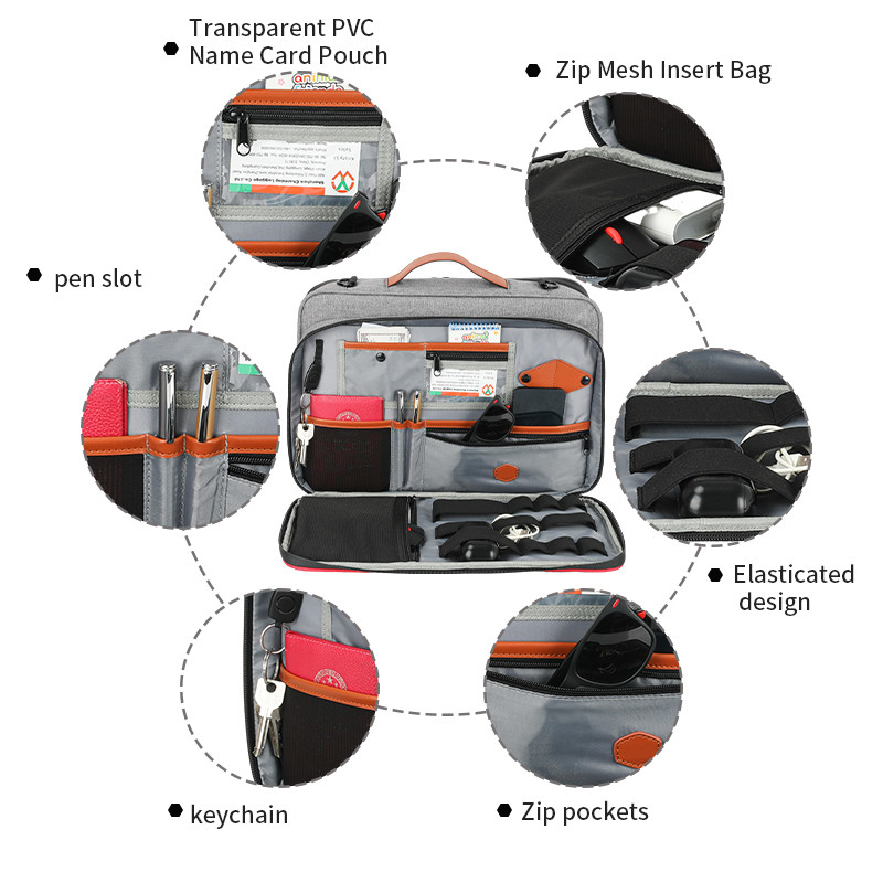 2024 Neue Wasserdichte Computer Laptop Custom Reisetasche mit Schultergurt für Männer Frauen