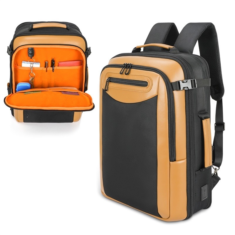 Wasserdichtes Arbeiten College Schule Diebstahlschutz Business Custom Travel Laptop Rucksack mit USB-Ladestation