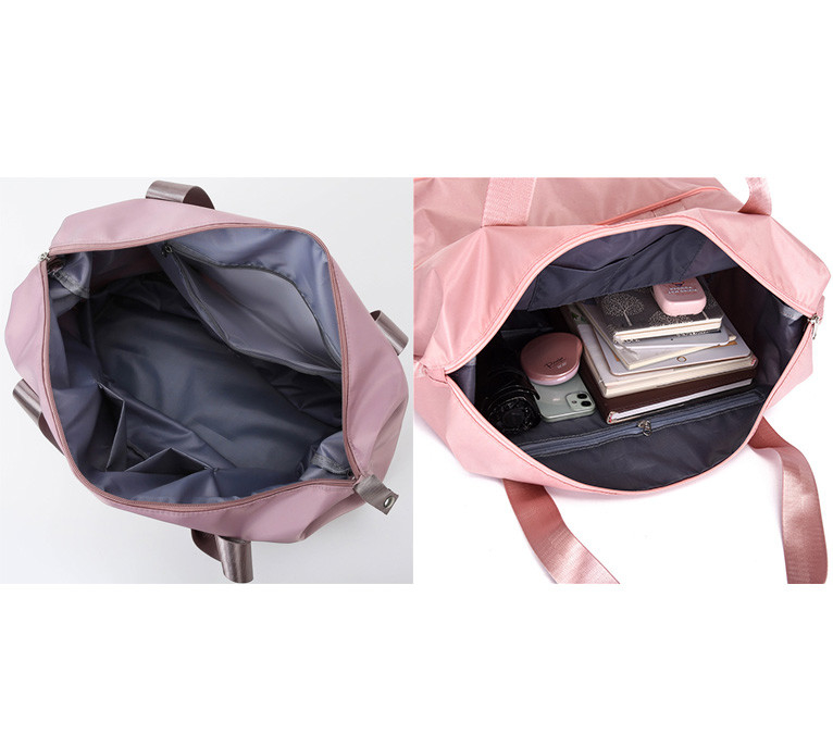 Rollende Frau wasserdichte 10.63x21.65x7.09 des Sport-Düffel-Reise-Taschen-Polyester-210D“