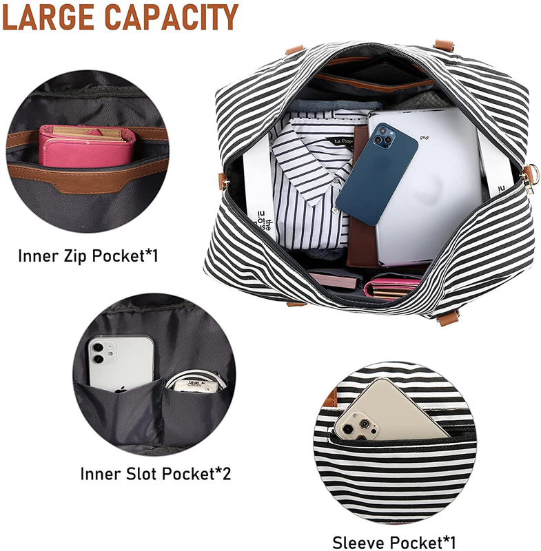 Das Segeltuch-Reise-Seesack-Gepäck Carry On Weekend Tote 16.2x14.5x8 der Männer“
