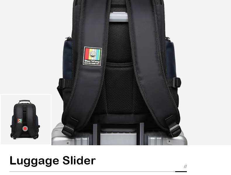 Antidiebstahl-Rucksack-Geldbeutel überziehen 19.5x15x11 18 x 14 x 8 Zoll 17 Zoll mit Leder